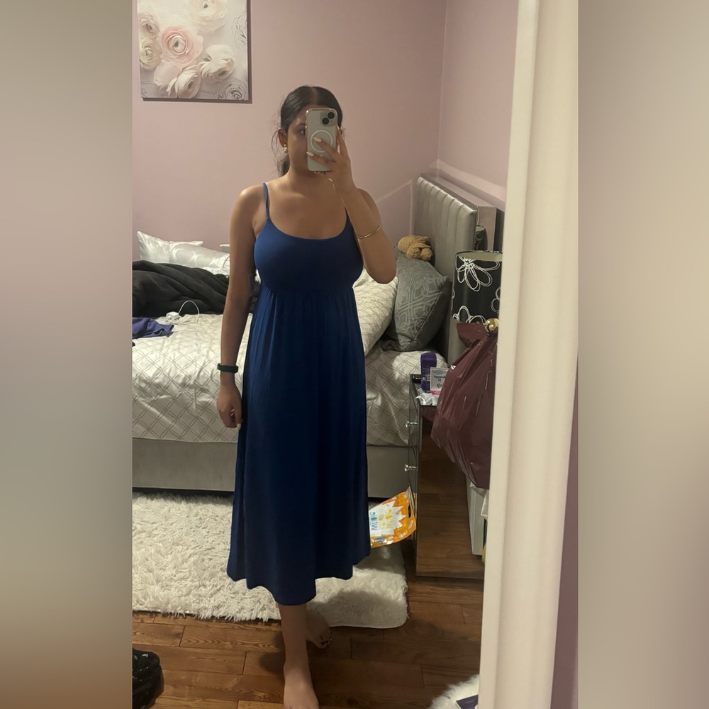 Old Navy Blue Maxi Dress